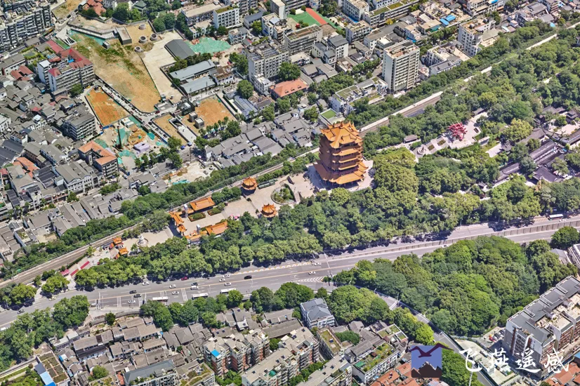一樓一閣，均以數(shù)字化方式呈現(xiàn)——實景三維“復(fù)刻”大美武漢